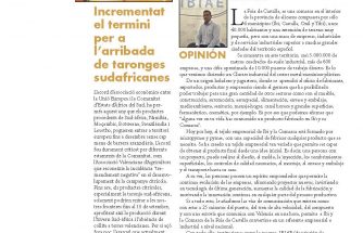 IBIAE apareció en el anuario de la Associació de la Premsa Comarcal Valenciana
